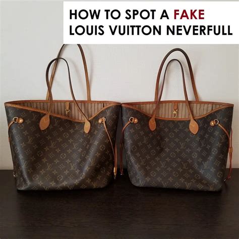 difference fake and real louis vuitton|louis vuitton neverfull knockoff.